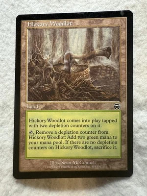 MTG - Hickory Woodlot - Mercadian Masques - LP - #319 - Free Shipping! - Image 1 of 2