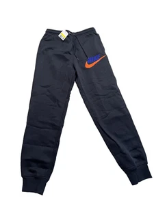 Nike Hose Herren Small Standard Fit Taper Leg Normale Länge Bestickt Swoosh - Bild 1 von 8