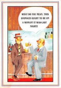 LC CÓMIC POSTAL TAMAÑO CONTINENTAL CERVEZA BUENA PLUS MUY BUENA TALLA ESTÁNDAR - Imagen 1 de 2