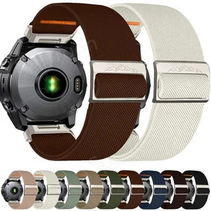 QuickFit Nylon Strap Watch Band For Garmin Fenix E 8 7 7X 6 6X Pro 5 5X Plus 3HR - Picture 1 of 26