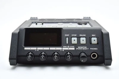 Roland R-44 Solid State 4 Channel Portable Field Recorder Tested Good Condition - Image 1 of 4