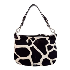 PRADA Vintage Multi-color Pony Hair Shoulder Bag - Picture 1 of 19