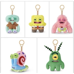 Fuggler x SpongeBob Spongebob Schwammkopf Set mit allen 5 Schlüsselanhänger von ZURU - Bild 1 von 7