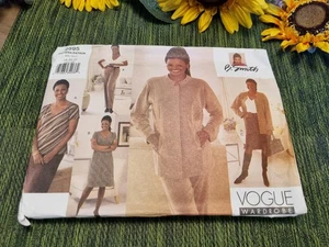 Vogue 2595 Sewing Pattern Petite Jacket Dress Top Skirt Trousers B Smith 18 - 22 - Picture 1 of 4