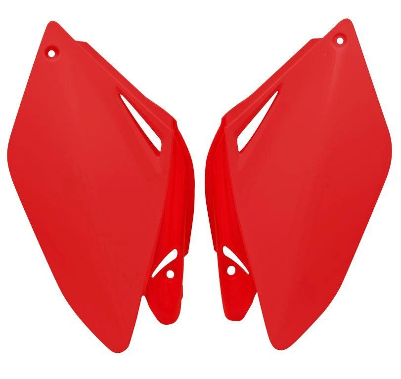 R-TECH RED SIDE PANELS HONDA CRF250R 2006-2009 — 第 1/1 张图片