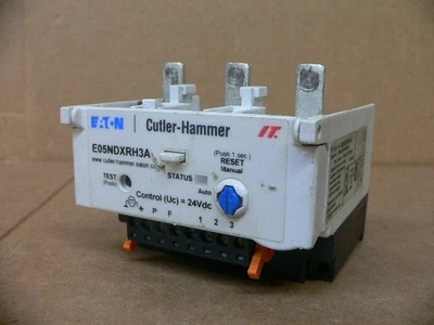 Sobrecarga de estado sólido Cutler-Hammer E05ndxrh3a - Imagem 1 de 3