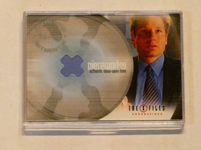 2005 Inkworks X-Files Pieceworks DAVID DUCHOVNY PW-2 show-worn item Mulder NrMt - Image 1 of 2
