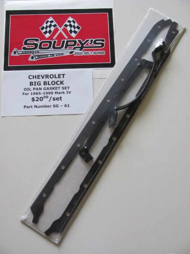 Комплект прокладок масляного поддона Chevrolet Big Block ('65-'90 Mark IV)  - Изображение 1 из 1