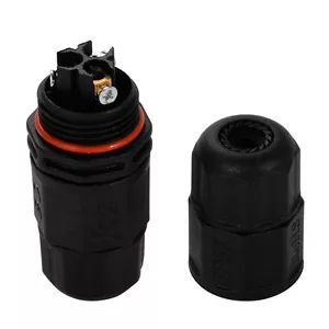 2/3Pin Waterproof Junction Box IP67 Cable Gland Connector Electric Inline Wire - Picture 1 of 19