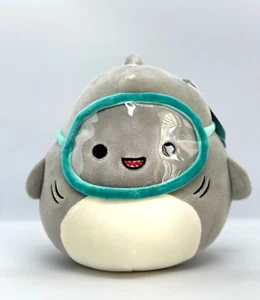 Squishmallows Sealife Squad Gordon the Shark Cuddle Soft Plush Doll 7.5" NWT - Picture 1 of 17