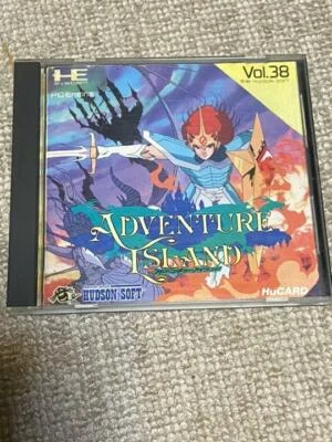 Adventure Island PC ENGINE HuCARD JAPAN rare game NEC - Image 1 of 3