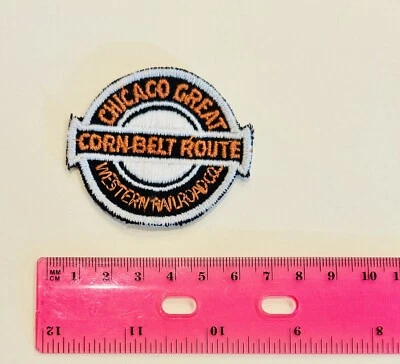 Vintage Chicago Great Western Corn Belt Railroad Patch - Image 1 of 2
