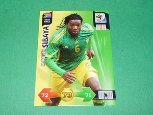 SIBAYA AFRIQUE SUD PANINI FOOTBALL CARD FIFA WORLD CUP 2010 ADRENALYN XL - Imagen 1 de 1