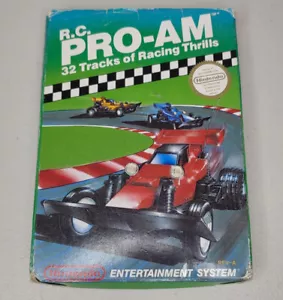 R.C. Pro-AM Nintendo NES Complete in Box CIB - Foto 1 di 10
