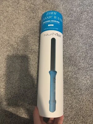 NuMe Classic Professional Curling Wand 25mm Turquoise Ceramic Barrel NEW SS - Image 1 of 4