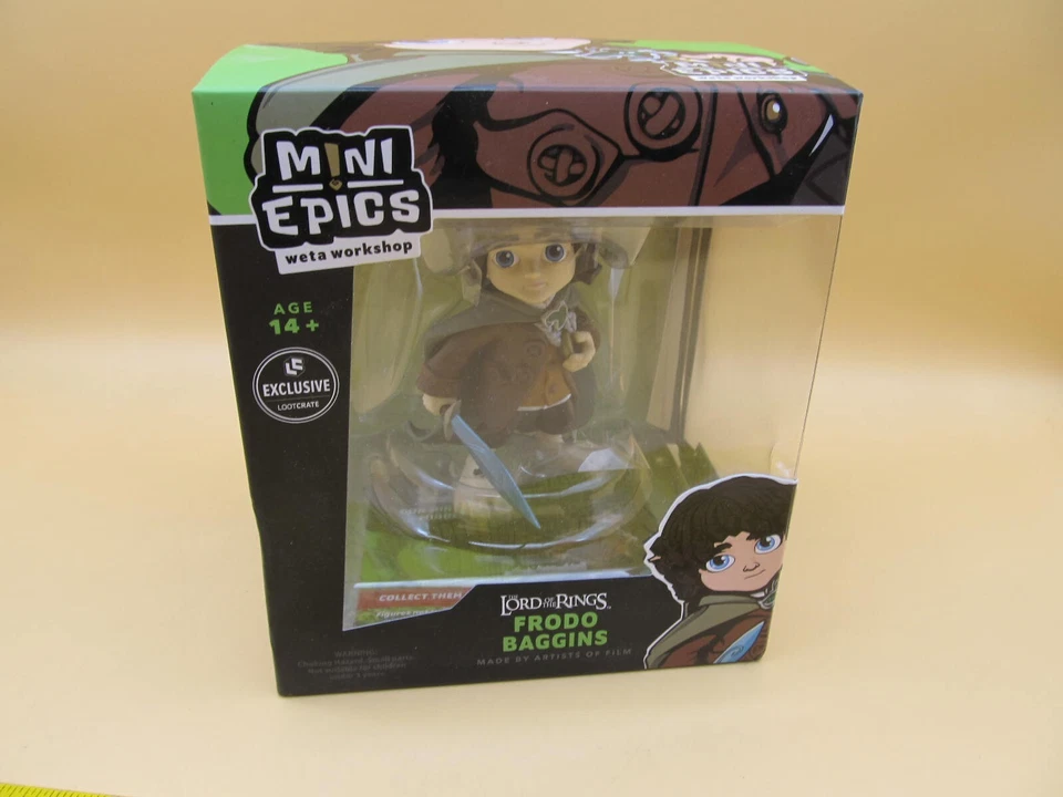 NEW Lord Of The Rings Frodo Baggins Exclusive Figure Mini Epics Weta Workshop - Image 1 of 1