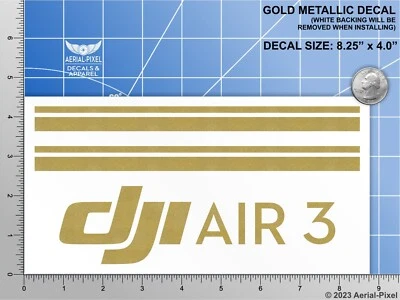 DJI Air 3 Drone Case Decal  for Nanuk Pelican GoProfessional GPC & More - Image 1 of 3