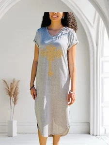 Ethiopian Cross Design Dress Shirt - Picture 1 of 4