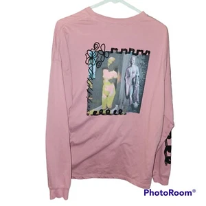 BDG Urban Outfitters Art Long Sleeve Graphic Top Women’s Medium - Picture 1 of 5