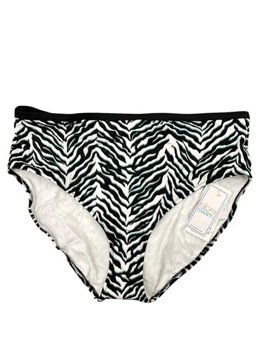 Короткое плавательное дно Elomi BLACK Zulu Rhythm, США 2X - Изображение 1 из 1