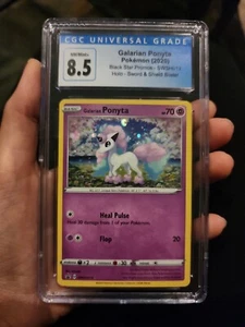 Galarian Ponyta - SWSH013 - CGC 8.5 NM/Mint+ - Sequin Holo Promo Pokemon ZRG - Picture 1 of 3