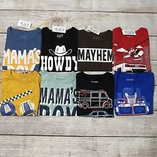 Toddler Boy Lot Of T-Shirts Size 2T. NWT! 8 Short Sleeve T-Shirts. Colorful.