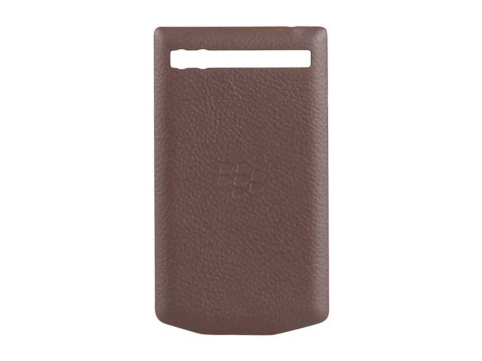 Porsche Desgin Leather Battery Door Cover for Blackberry P'9983 Brown - Image 1 of 1