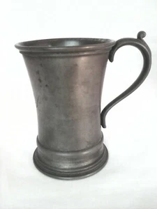 Taza Victoriana Antigua Placa Placa Cuádruple Placa Imperio Grabada Iniciales JHL * - Imagen 1 de 7