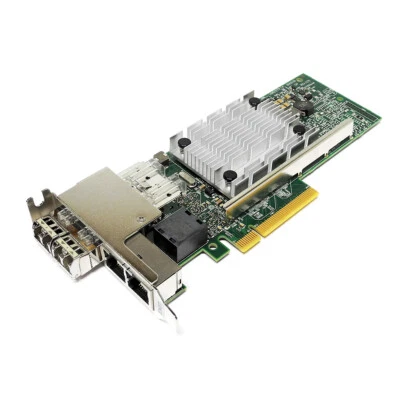 IBM ENOT Power9 4-Port (2x10Gb FC + 2x1GbE) PCIe x8 Server Adapter 00E2865 LP - Image 1 of 3