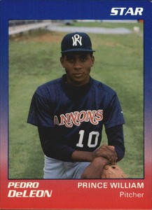 1989 Prince William Cannons Star #5 Pedro DeLeon