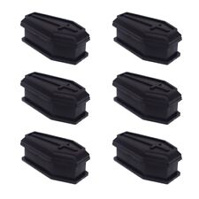 6pcs Halloween Coffin Box with for Lid for Haunted House Ornament Coffin B