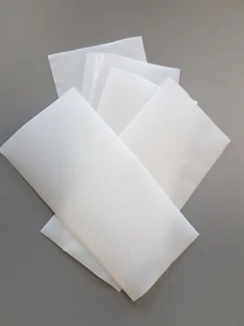 PTFE (Teflon) White Sheet 0.25mm Thick Various Rectangular Strip Shapes Sizes - Picture 1 of 4