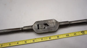 GREENFIELD LITTLE GIANT No.6 Tap Handle Wrench 15'' Long WELL BROS CO.MASS USA - Picture 1 of 4