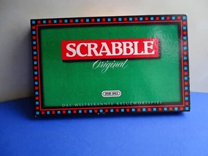 SCRABBLE Original Brettspiel Jumbo 1988 komplett Word game Kreuzwortspiel Logik - Bild 1 von 5