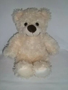 DANDEE 13" Plush BEAR Teddy Cream Off White Smiling Collectors Choice Stuffed - Picture 1 of 4