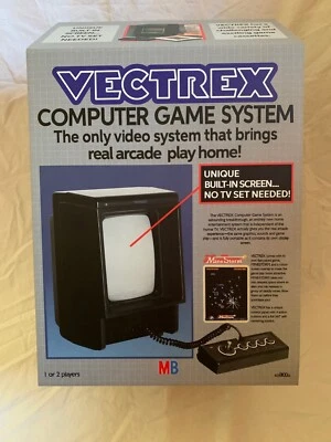 Vectrex leere Konsolenbox ENGLISCHE Reproduktion inkl. Karton "Poly" - Bild 1 von 4