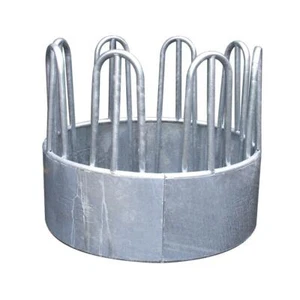 Rundraufe mit Palisadenfressgitter Ø 1,45 m / 8 Plätze Futterraufe Raufe - Bild 1 von 1