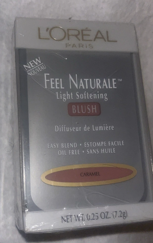 L'Oreal Feel Naturale Light Softening Blush Shade CARAMEL .25 oz Loreal New - Image 1 of 1
