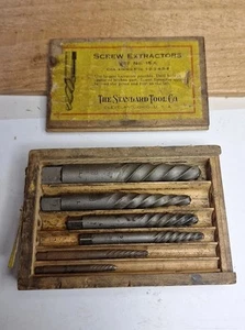 Antique Standard Tool Co Screw Extractors - Picture 1 of 8