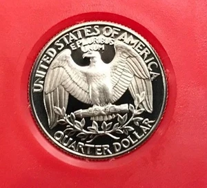 1980 S Washington Quarter GEM DCAM PROOF from PROOF Set  - Bild 1 von 2