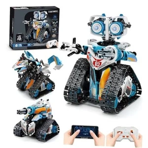 Robot Toys for Kids Ages 8-14, Remote & App-Controlled 3 in 1 STEM Robotics  - Picture 1 of 7
