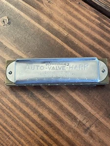 M. Hohner’s Auto Valve Harp Harmonica G Made In Germany - Picture 1 of 7