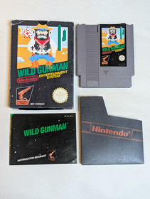 Wild Gunman - Nintendo NES - PAL A - NES-WG-UKV - Fully Tested