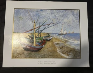 Posten 50 Vincent Van Gogh Boote in Saintes-Maries 22x28 Poster Großhandel - Bild 1 von 4