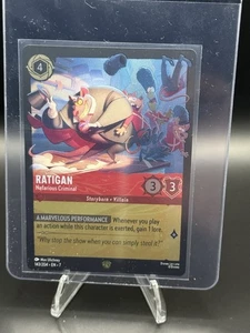 Ratigan - Nefarious Criminal 143/204 Archazia's Island Cold Foil - Picture 1 of 2