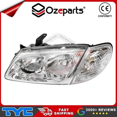 LH Left Head Light + Corner Lamp Dual Reflector For Nissan Pulsar N16 00~03 - image 1 of 4