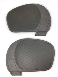 1997-05 Buick Regal Century Intrigue Rear Speaker Grills Covers LARGE Light Gray - Picture 1 of 7
