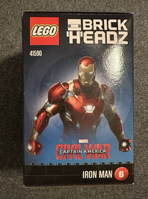 LEGO BRICKHEADZ: Iron Man (41590) Sealed