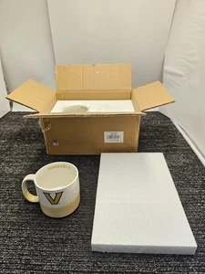 (QTY 2) Logo Brands 232-C15SMS BA122 Vanderbilt University 15 oz. Stackable Mug - Picture 1 of 7