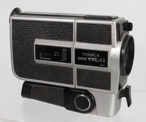 Cámara fotográfica compacta vintage Yashica Super YXL 1,1 8 mm alimentada por batería - Imagen 1 de 8